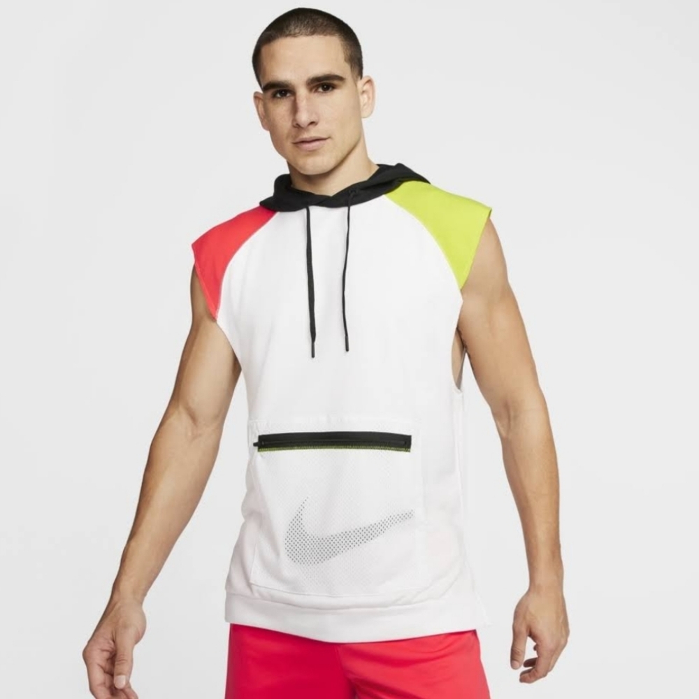 Nike Dri-FIT sleeveless fleece training hoodie